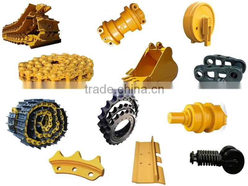 Forged Alloy Steel Excavator Track Idler