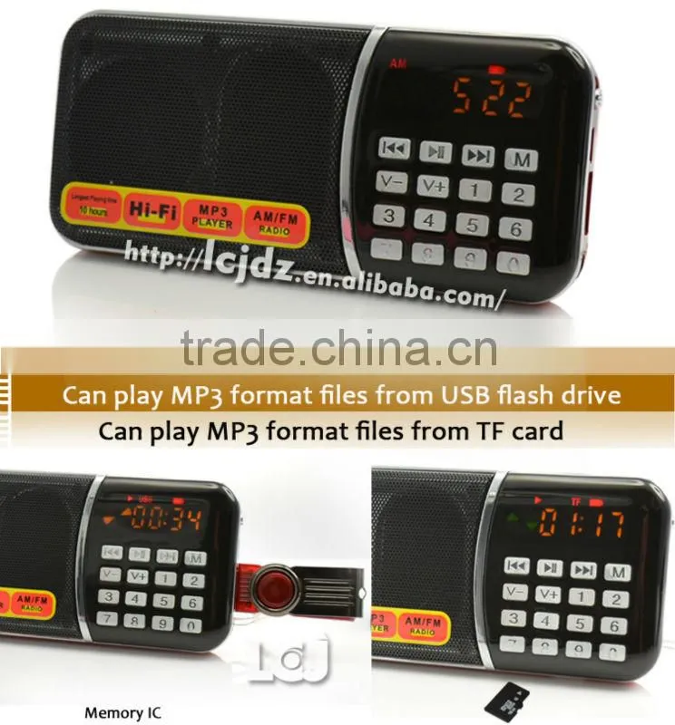 L-B188AM AM MW FM multiband radio receiver