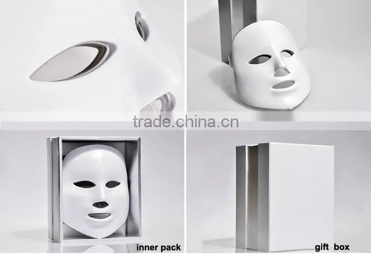 PDT led beauty light mask facial mask for skin rejuvenation equipment skin mask Photon mask 3 Colors Lights for home use