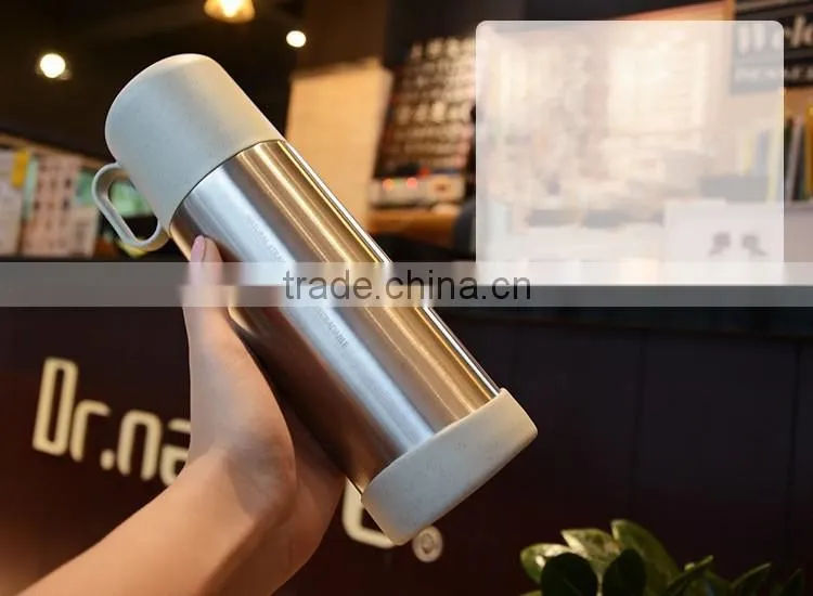 2016 New design vacuum Insulated double-wall stainless steel sports bottle