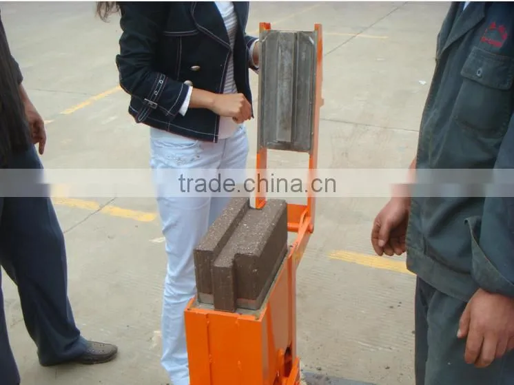 qmr1-40 manual clay block making machine