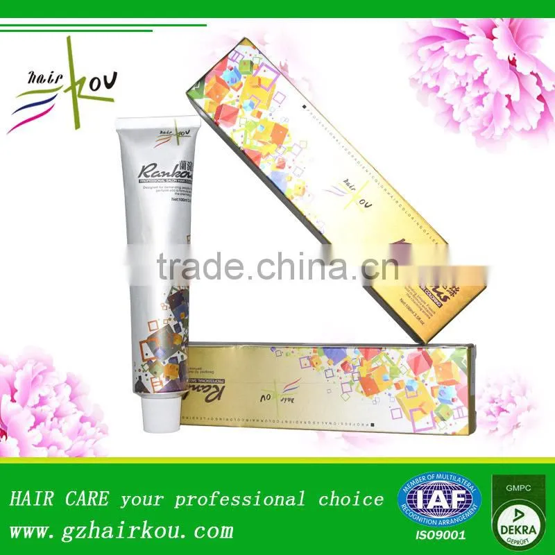 2016 newest few Ammonia Permanent Hair Dye