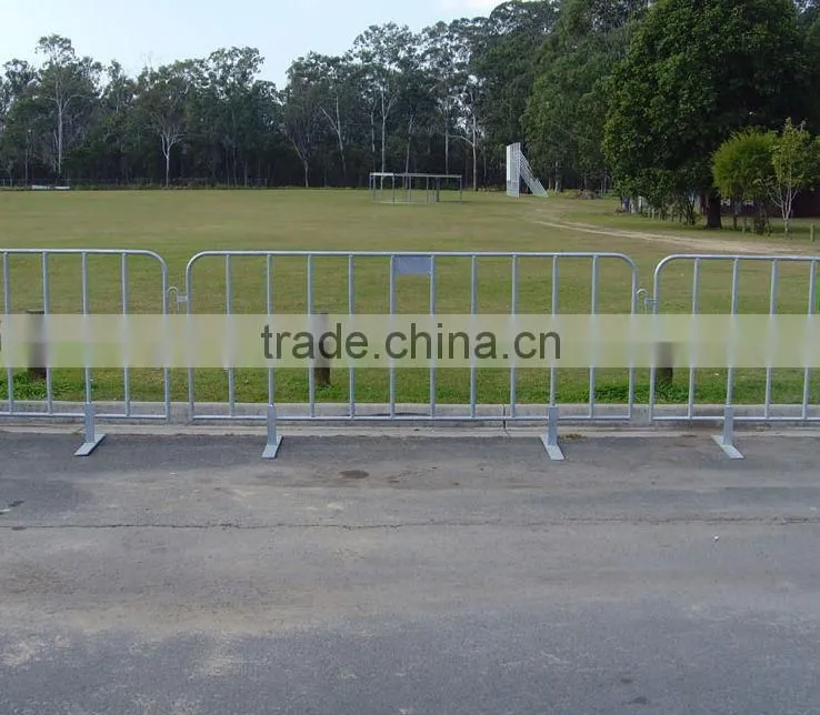 Temporary fence/outdoor retractable fence/movable fence/temporary picket fence for crowd control