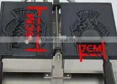Open Mouth Ice Cream Fish Waffle MachineTaiyaki Machine