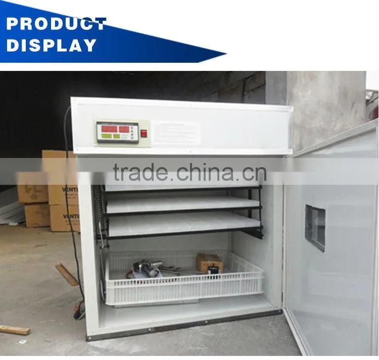 YZITE-8 capacity of 1326 quali eggs/528 chicken eggs incubating machine