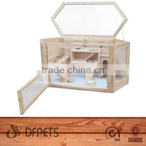 Hamster Cages Wholesale Wooden Hamster Cage DFH-002