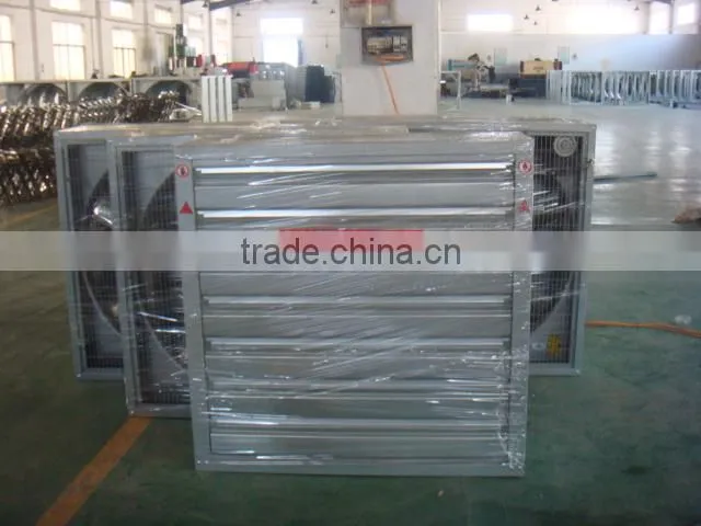 Greenhouse glass and industrial exhaust fan