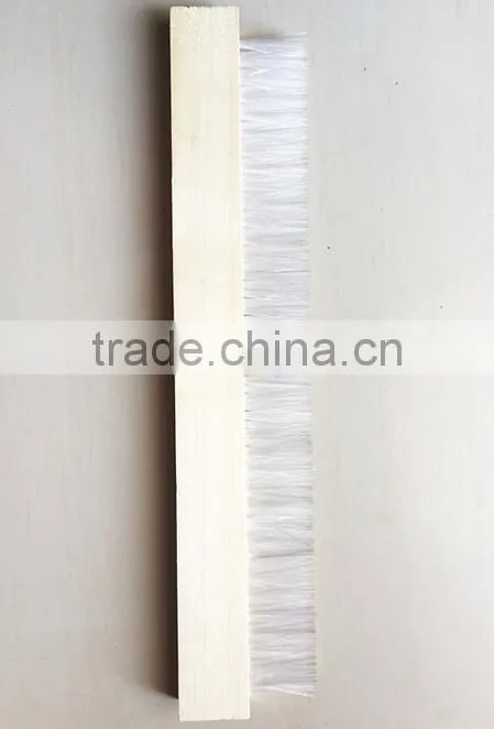 OEM differnet rows industrial wood handle brush +8618637188608