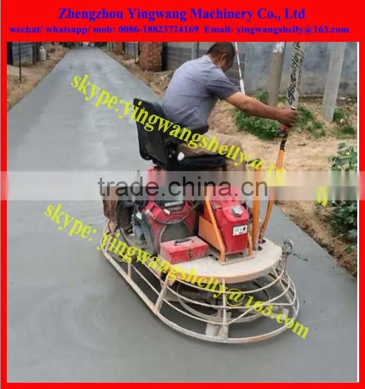 Driving type Concrete Finishing Gasoline Trowelling Machine