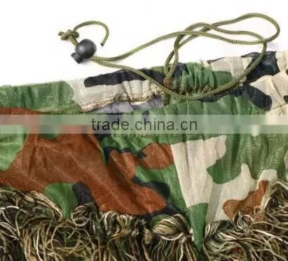 4-Piece, XL/XXL 3D Camouflage Camo Ghillie Suit for Yowie Sniper Archery