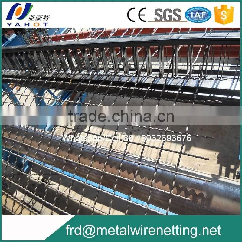 Automatic Crimped wire mesh making machine /aluminum wire mesh machine