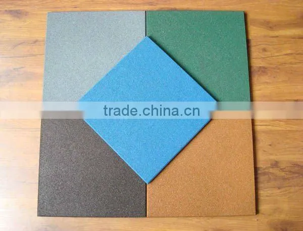 Safety Playground Rubber Floor Tile