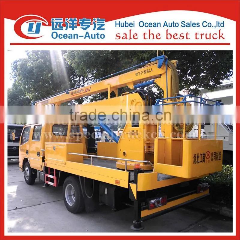 18 m Straight boom working truck for sale