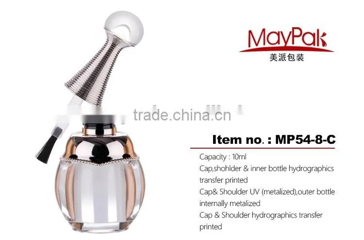round ball style nail polish bottle for nail beauty