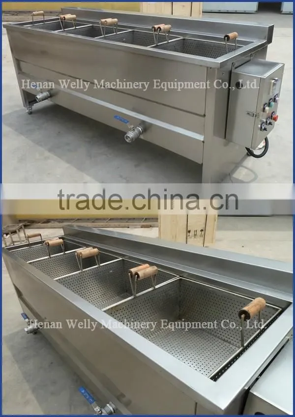 Hot sale factory price advanced design vegetable and fruit blanching machine