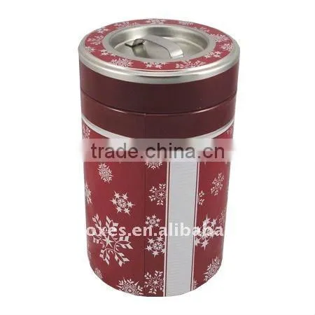 embossing sealing tea tin box
