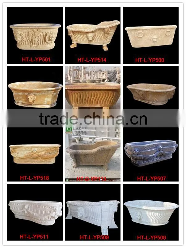 Custom Made Stone Bathtub for Sale