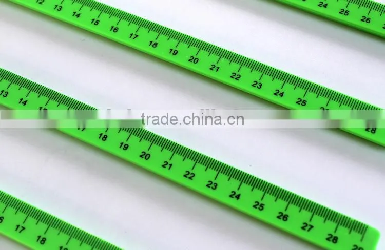 Strip Shape and Speaker Magnet Application Colorful Strong Whiteboard magnet with scale/ measurement, magnetic ruler