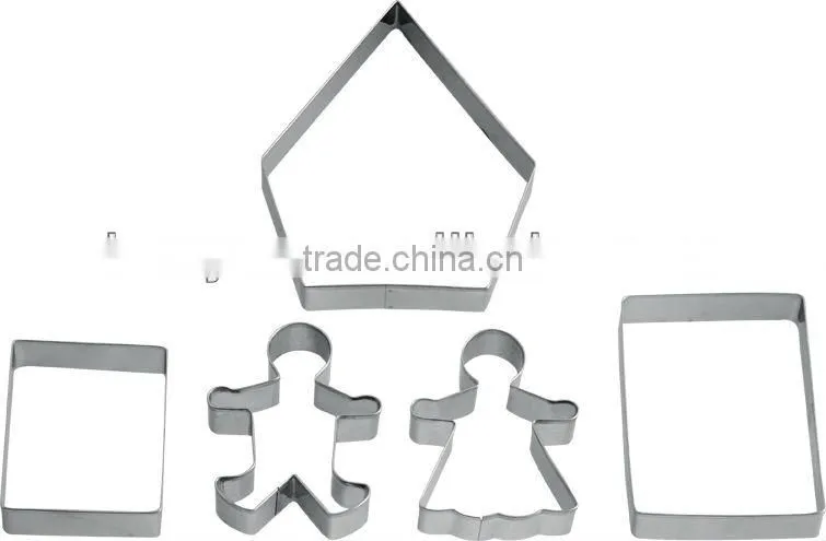 Different Size Heart Shape Cute Cookie Cutter,Stainless Steel Cake Cutter
