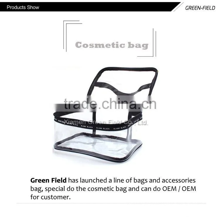 fashion transparent clear travel pvc cosmetic Bag