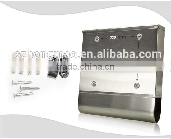 Outdoor Anti-theft Waterproof Galvanized Steel Household Mailbox Parcel Mailbox