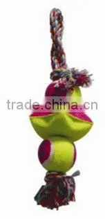 cute design cotton rope educational dog toys