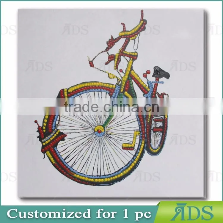 Pop Wall Decor Bike Painting