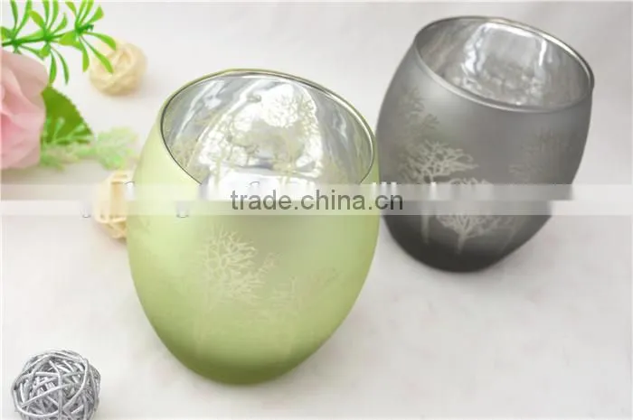 christmas candle with flower candle ring style gift set