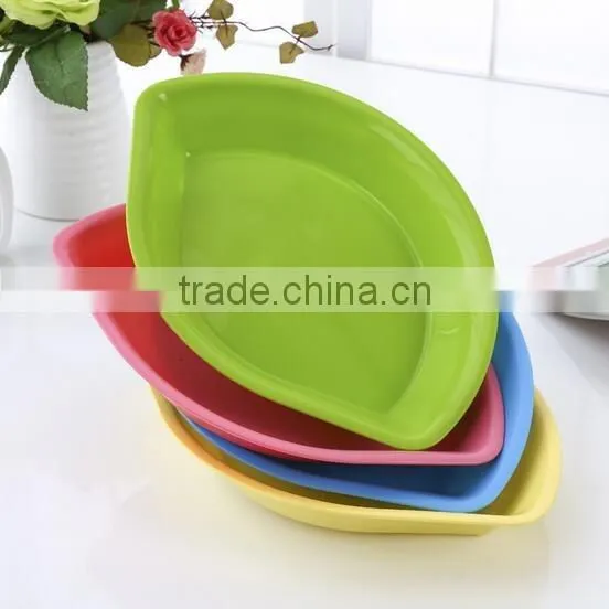 2016 new design colorful plastic fruit tray fruit bowl snack tray nut bowl candy tray