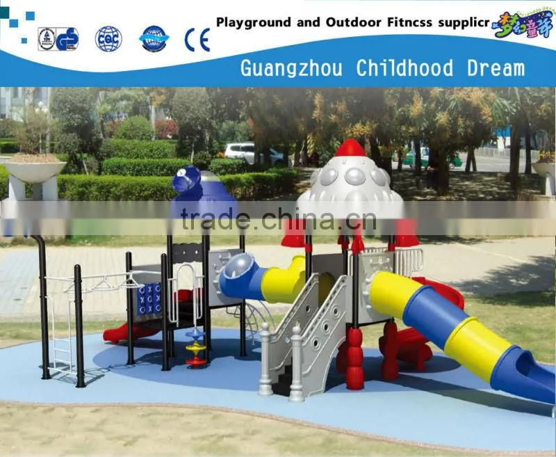 (HA-07001) Kindergarten Equipment ,School Kids Playground ,Plastic Playground Roller Slide Playground
