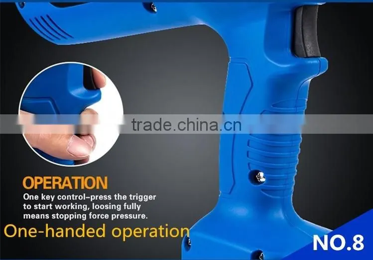 High-performance lithium battery, hydraulic crimping tools, one-handed operation 360 degree rotating head
