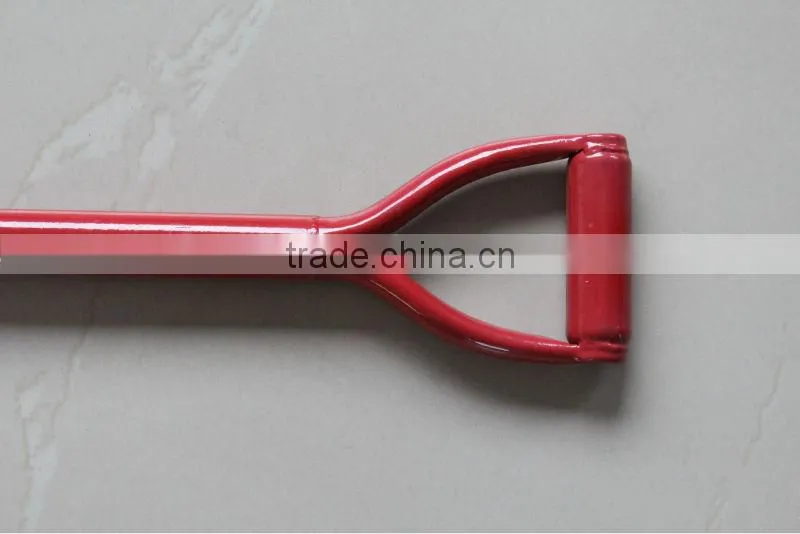 2013 new painted TUV/GS standard fiberglass poly grip S512D snow, fire and garden shovel with fiberglass and wooden handle