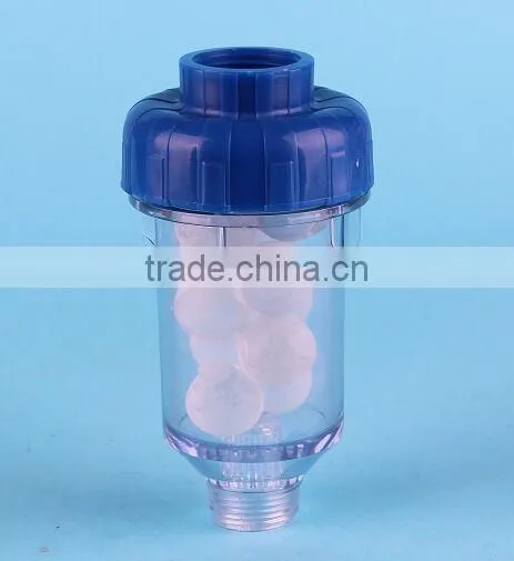 washing machine filter with polyphosphate siliphos filter cartridge