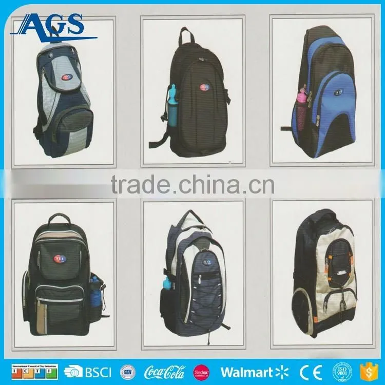 Ningbo school bag manufacturer shoulder strap school bag
