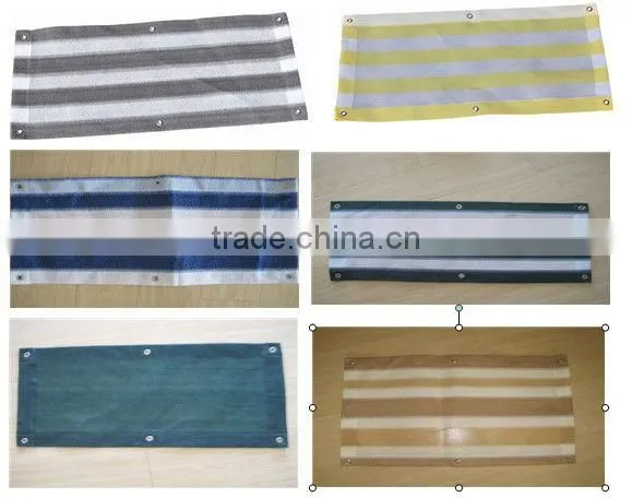 PVC balcony screen