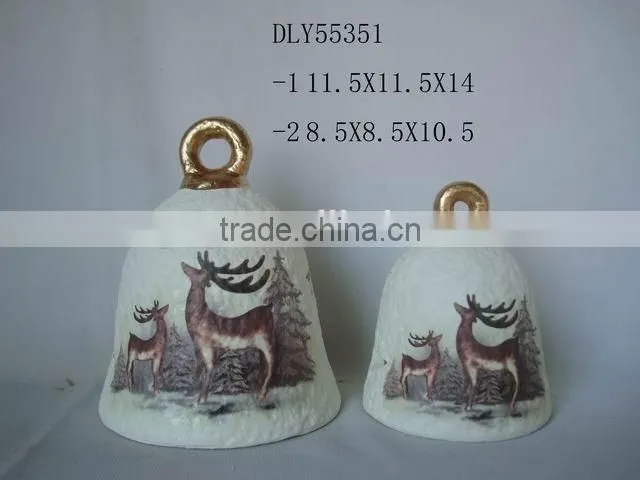 Round Ceramic Candle Holders Chirstmas decorations