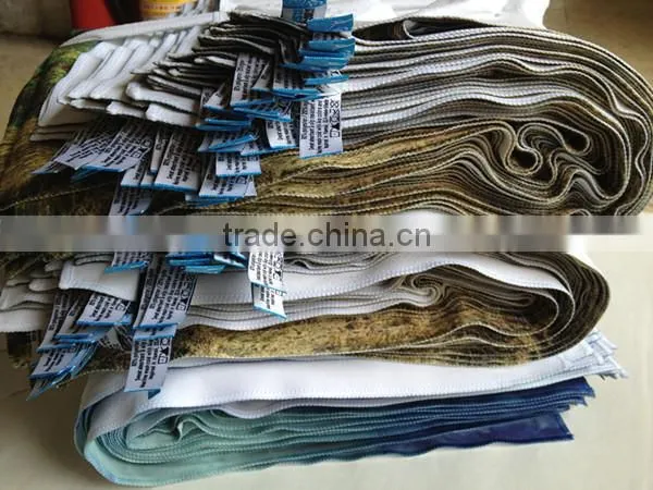 Flat or round promotional microfiber beach towel wholesale