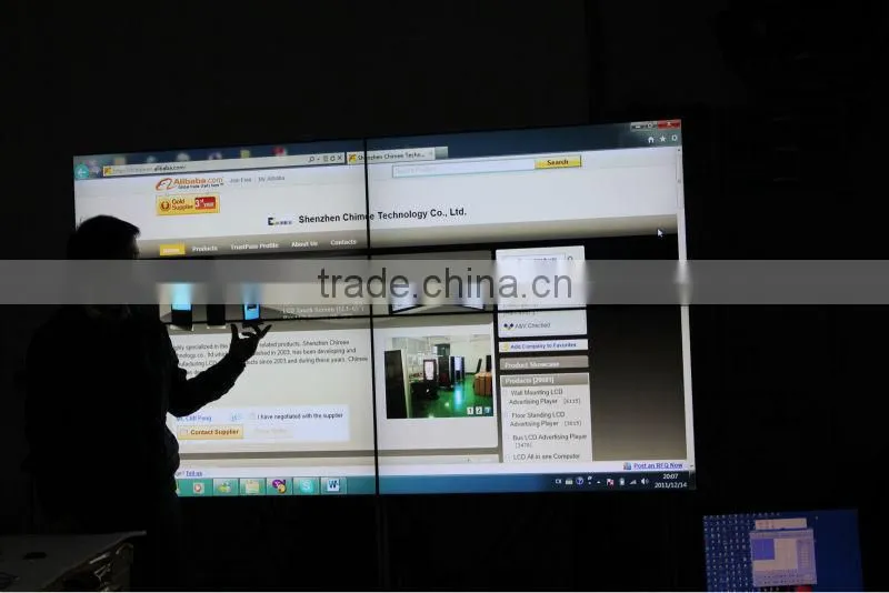 42 inch videowall system lcd video wall with video wall monitor