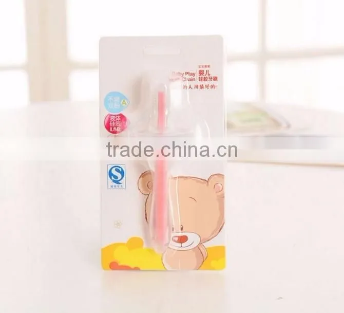 baby silicone toothbrush Baby tooth brush teether for baby