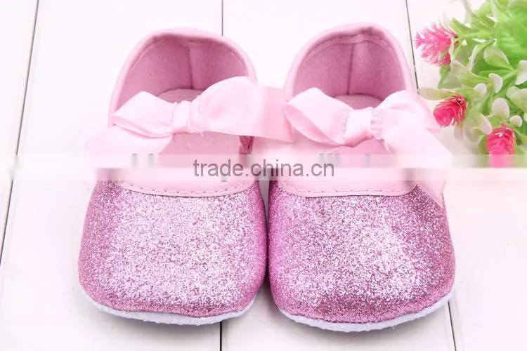 Wholesale New Style Bright First Walker Infant Baby Girl Toddler Shoes