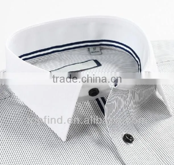 The latest in 2016 fashion fashion collar mans regular fit long sleeve dress shirt