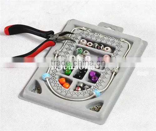 Rectangle Small Size Beading Tray Bead Trays Stringing Jewelry Design Board