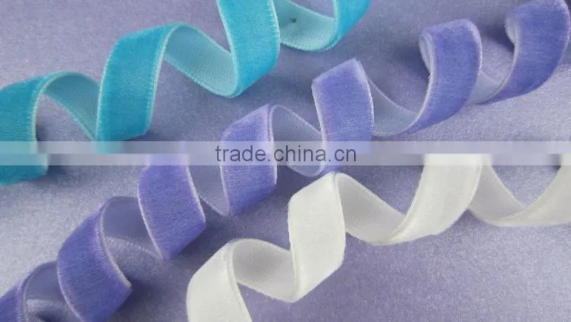 white velvet ribbon