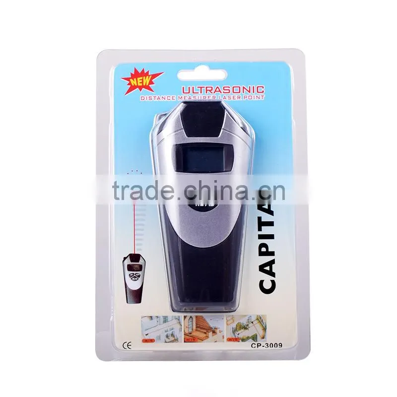 LCD Display ultrasonic distance meter with Laser Pointer CP-3009