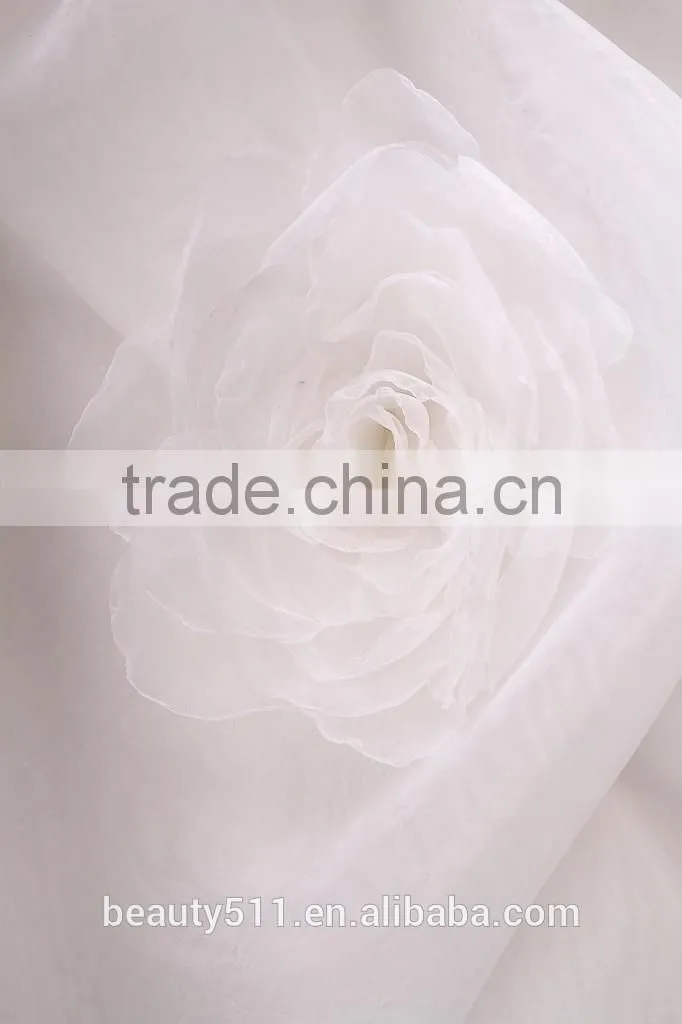 A-Line Strapless Long Trailing Bead And Ruffle wedding dress bridal gown AS00101