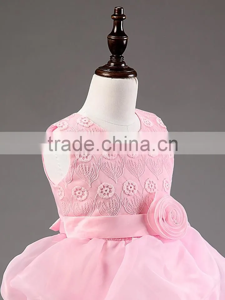 Flower baby girl wedding dress japanese hot girl dress