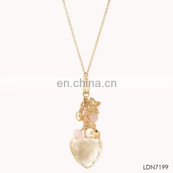 Fashion jewelry exquisite cool sideway cross necklace