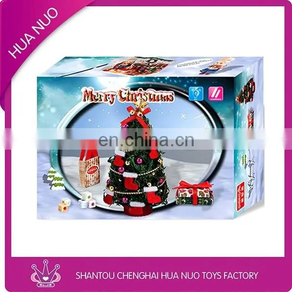 New Christmas DIY building blocks toy
