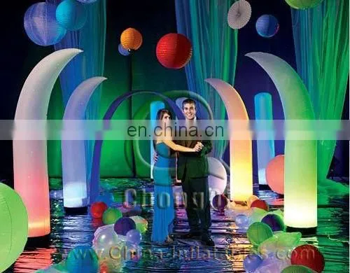 Party decoration lighting inflatables , inflatable party lights with led