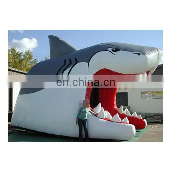 shark shaped inflatable outdoor party tent for sale